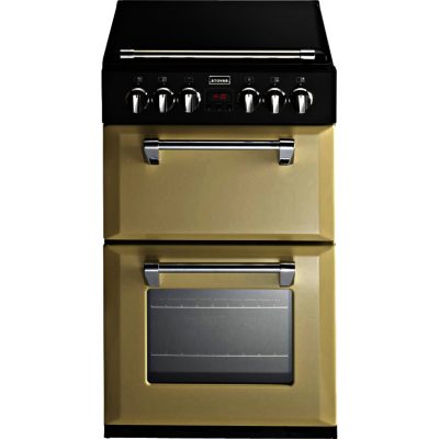 Stoves Richmond 550E 55cm Electric Ceramic Mini Range Cooker in Champagne Stoves Richmond 550E 55cm Electric Ceramic Mini Range Cooker in Champagne